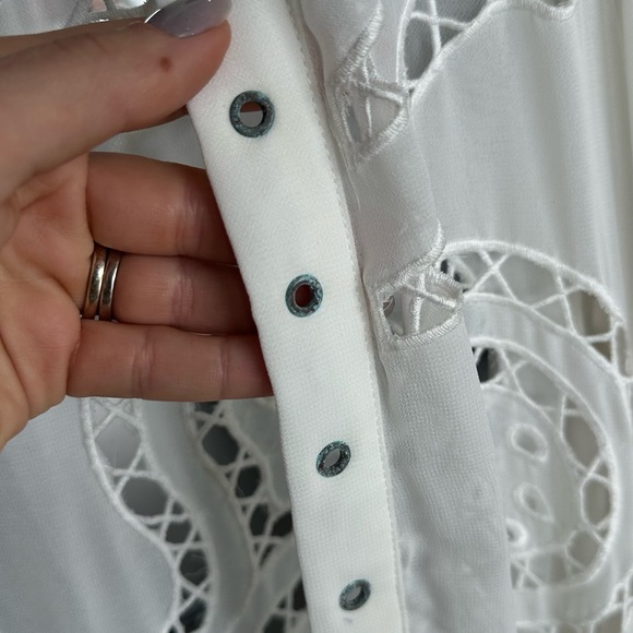 Just Cavalli White Cutout Dress - Picture 4 of 6